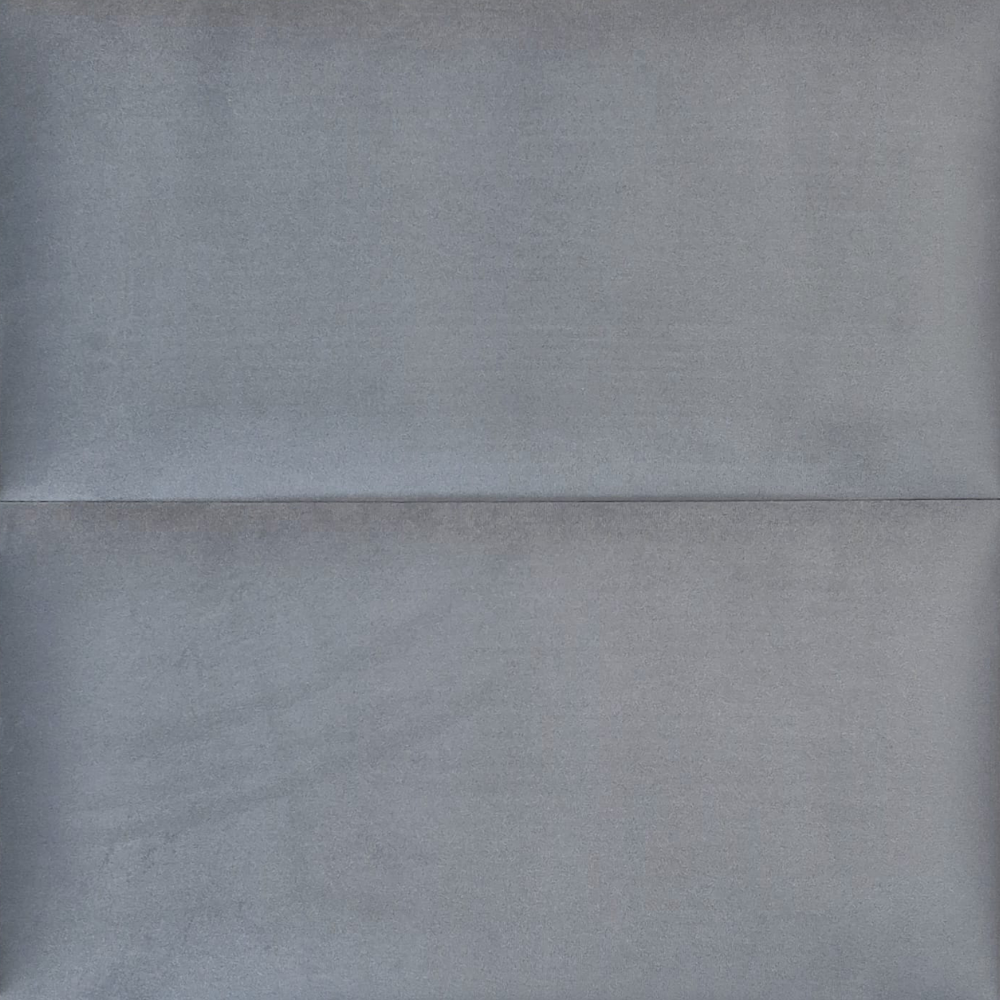 Upholstered Wall Panel - 600x300mm - Pale Grey - Velvet Finish - UV Resistant - 1 Panel