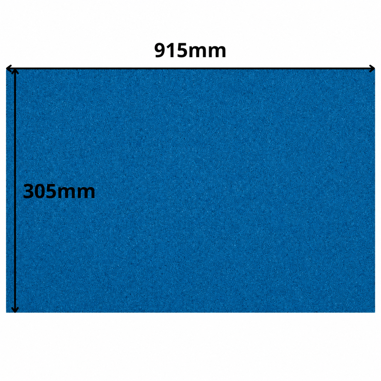 Cork Sheet - 915x305mm - 5mm - Decor and DIY - Pack of 1 - Self-adhesive, peel and stick - Yellow