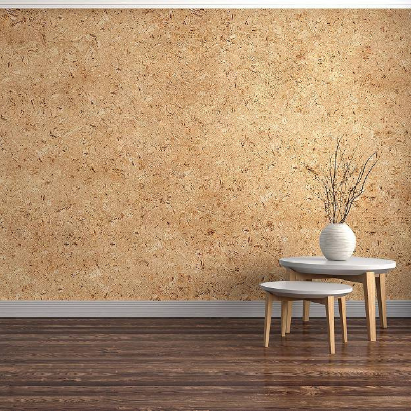 Decorative Cork Wall Tiles - Natural 1 - Sample - 1 Strip