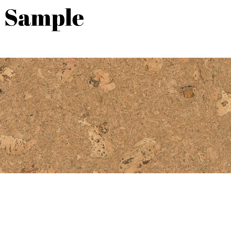 Decorative Cork Wall Tiles - Natural 1 - Sample - 1 Strip