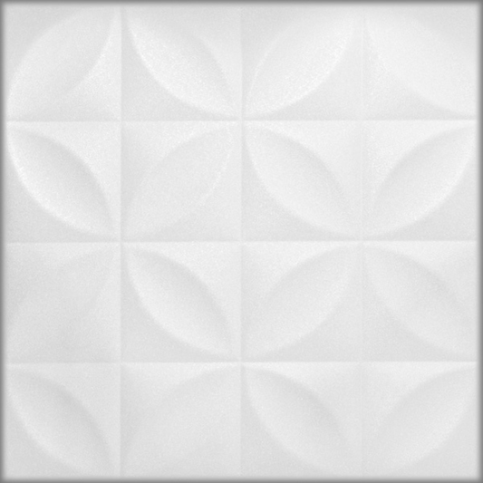 White 6: Decorative Ceiling & Wall Panels - 2m2 (21.52 sqft) - 8 Panels