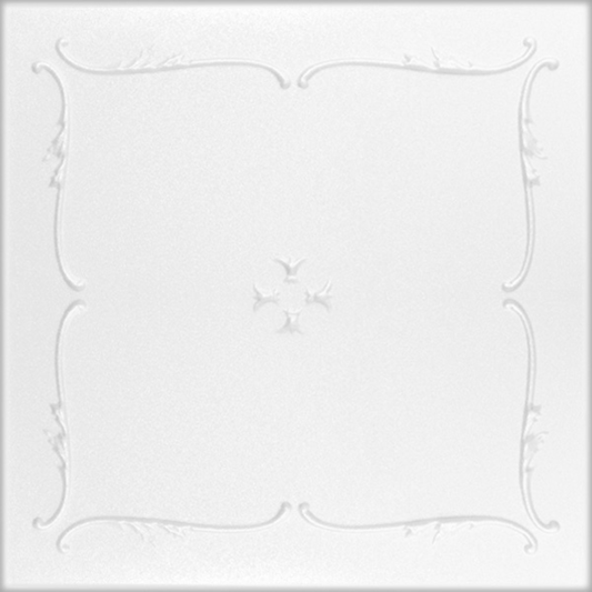 White 7: Decorative Ceiling & Wall Panels - 2m2 (21.52 sqft) - 8 Panels