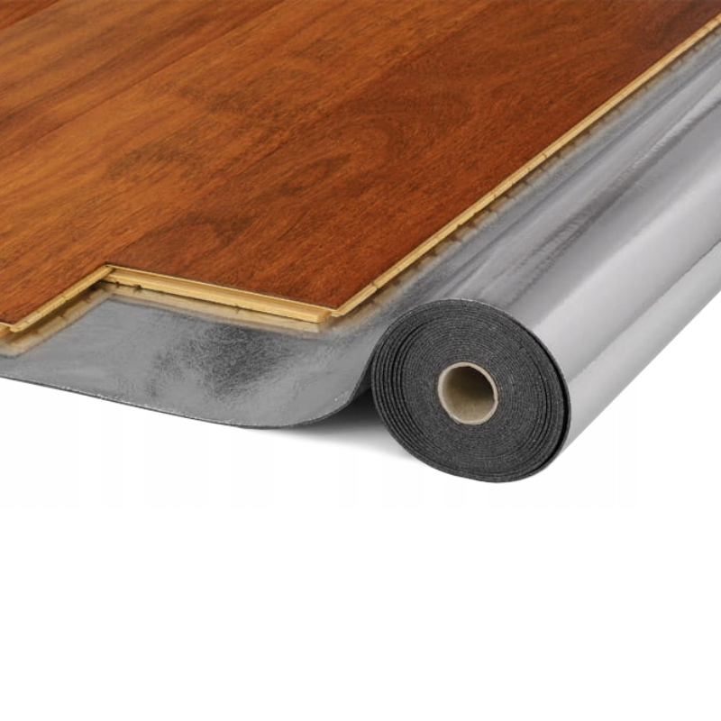Minerals & polyurethane (PU) Underlay with ALU Membrane (Vinyl/Wood/Laminate) - 1.8mm - 10m2(107.63 sqft) - Highest Quality