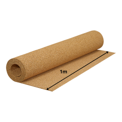 Cork Sheet Roll 2mm 1000x800mm (8.61 sqft)