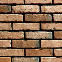 Brick with Grout: Australian Bright Red with Black Grout