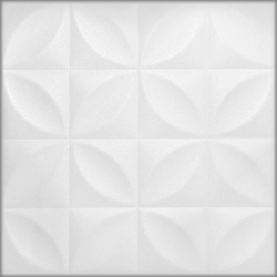 White 6: Decorative Ceiling and Wall Panels 2m2 (21.52 sqft)