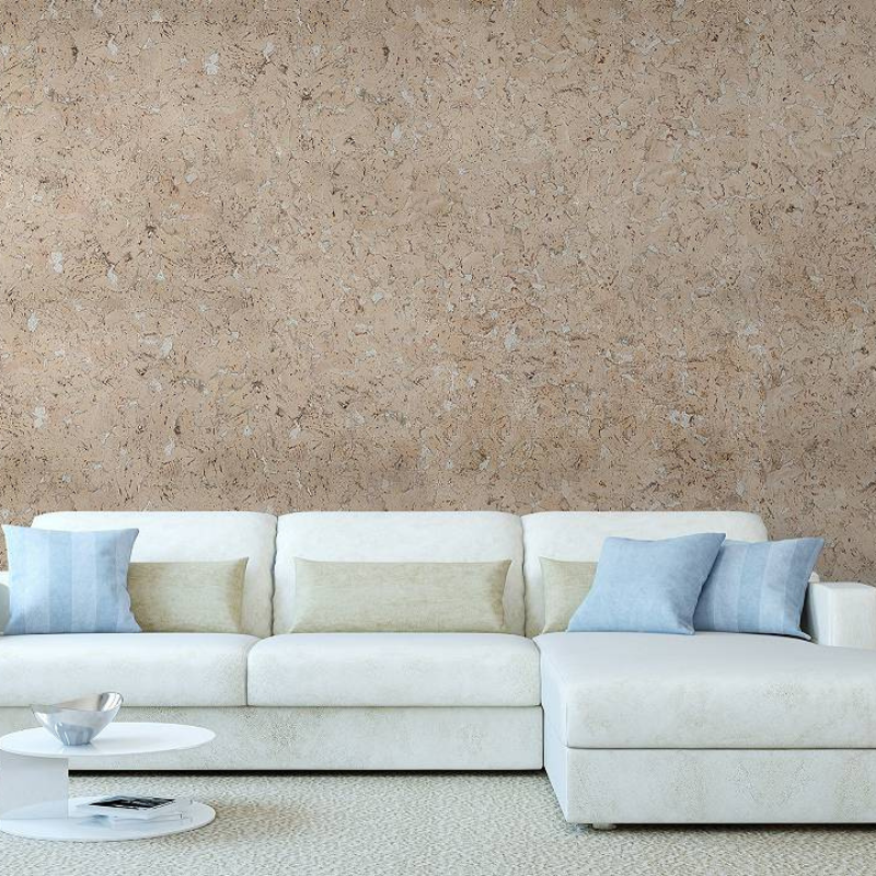 Cork Decorative Wall Panels: Cream - Pack of 11 Tiles | Sustainable Home Decor