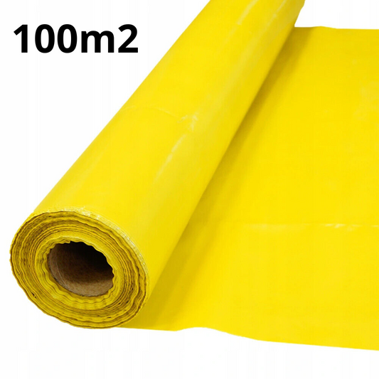 Vapour Barrier Foil - Laminate Floor/Plaster Board/Floor/Insulation/Attic Wall - 100m2(1076.4sqft)