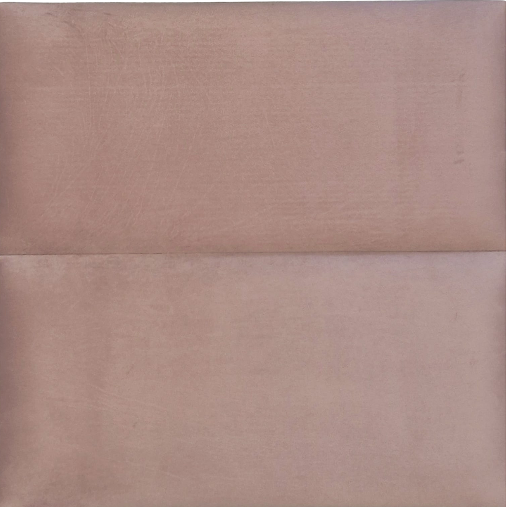 Upholstered Wall Panel - 600x300mm - Lavender Grey - Velvet Finish - UV Resistant - 1 Panel