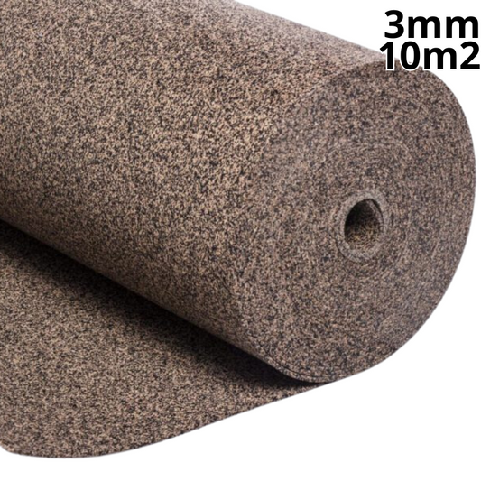 Rubber Cork - 3mm - 10m2 (107.63 sqft)