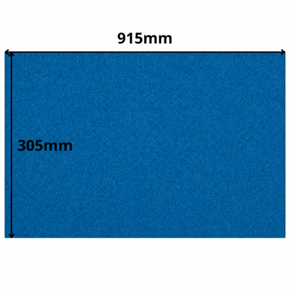 Cork Sheet - 915x305mm - 5mm - Decor and DIY - Pack of 1 - Self-adhesive, peel and stick - Yellow
