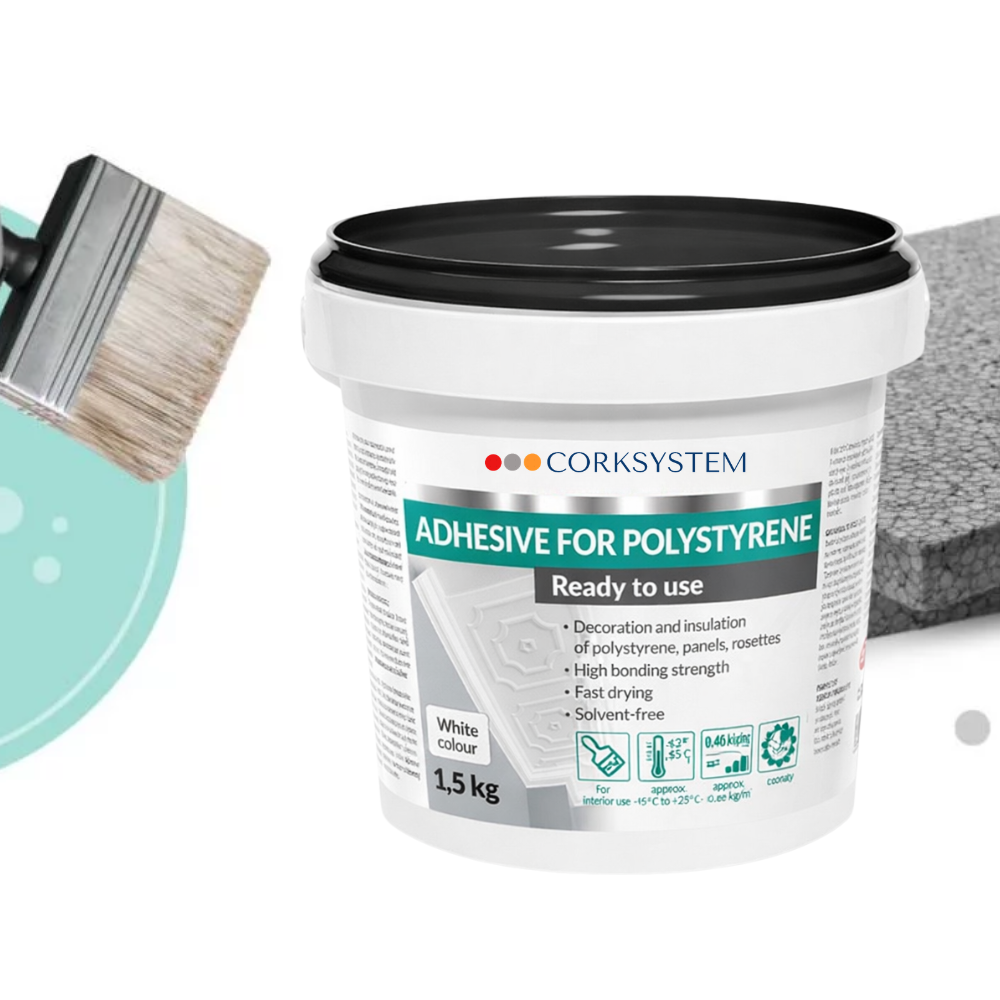 Polystyrene Adhesive for EPS & XPS Boards – 1.5 kg