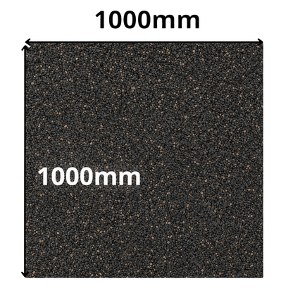 Rubber Cork Sheet Roll - 1000x1000mm - 2mm - Decor and DIY - Pack of 1