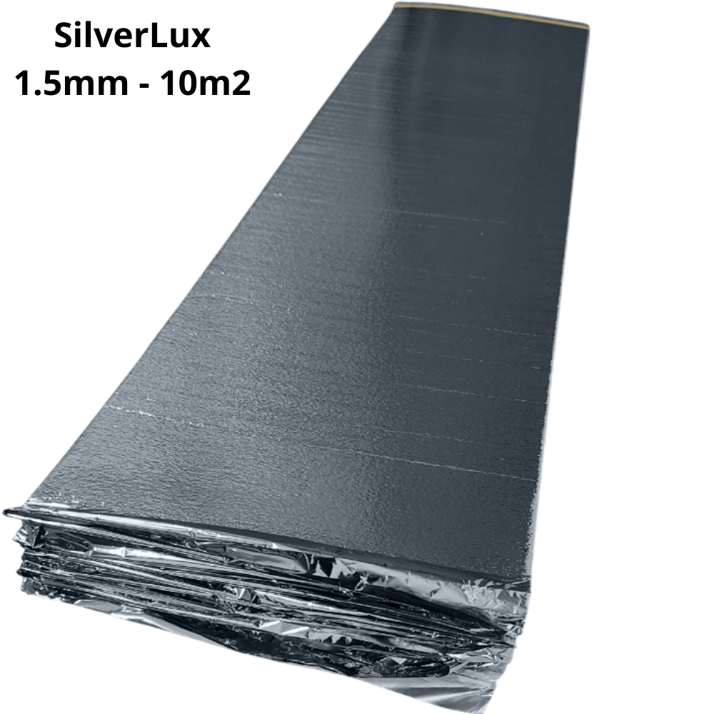 SilverLux 1.5mm LVT Underlay with Silver Membrane - Super High Denisty Best Quality