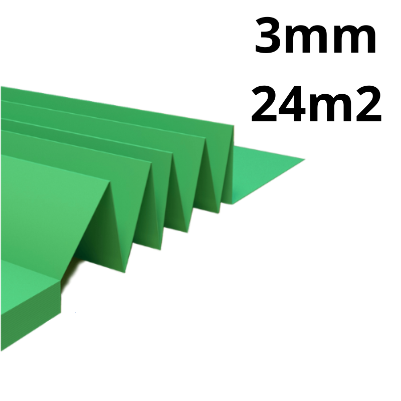 3mm quick XPS thermal insulation underlay for laminate and wood flooring, covers 12-48m², high-quality with rapid installation system