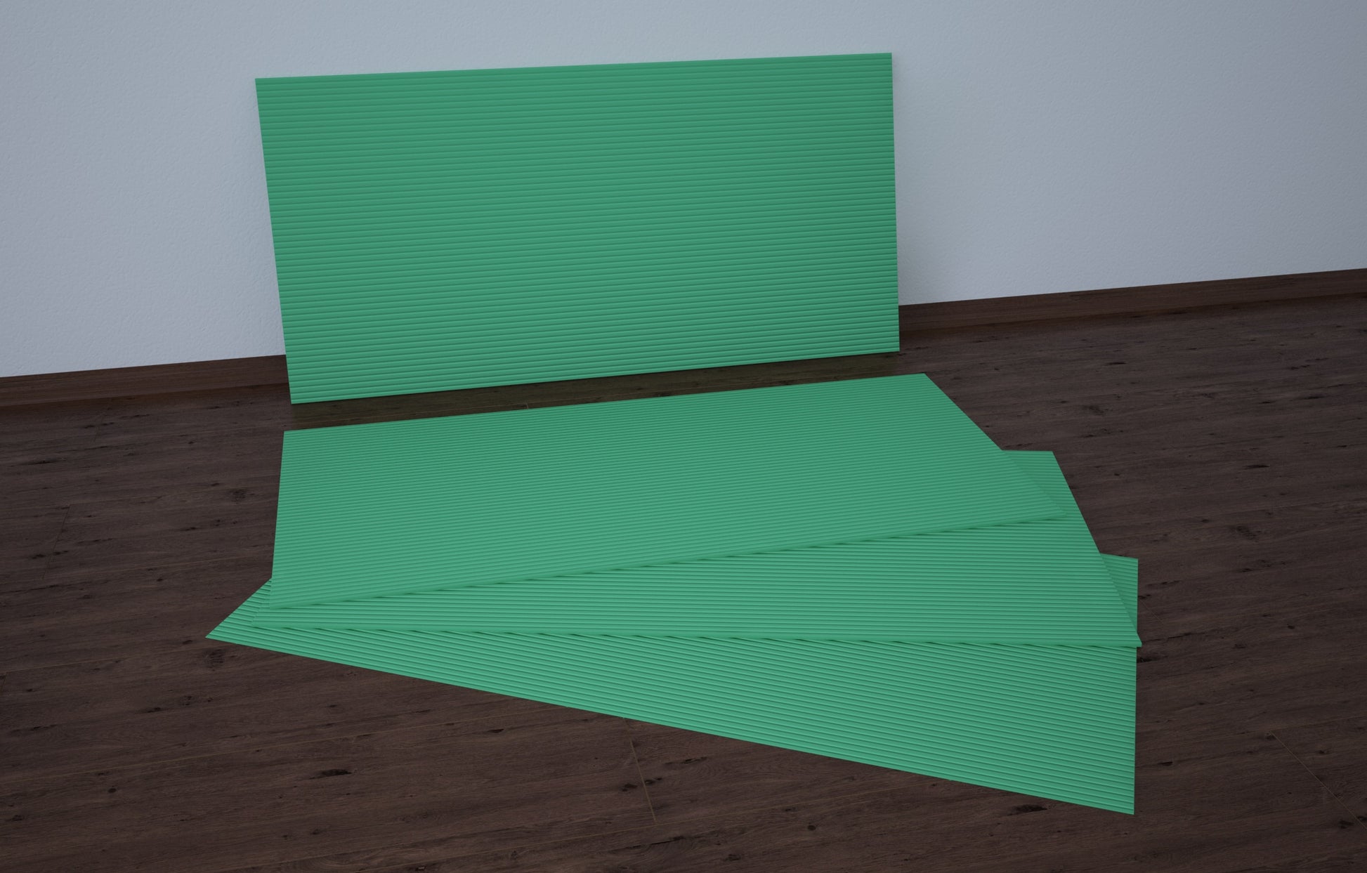 Underlay XPS provides thermal insulation for laminate and wood flooring, enhancing comfort and energy efficiency.