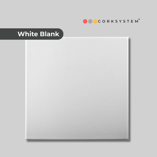 White Blank: Decorative Ceiling & Wall Panels - 2m2 (21.52 sqft) - 8 Panels