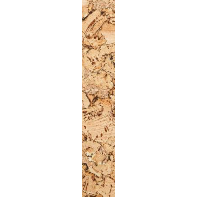 Decorative Cork Wall Tiles - Natural - Sample - 1 Strip