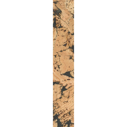 Decorative Cork Wall Tiles - Black - Sample - 1 Strip