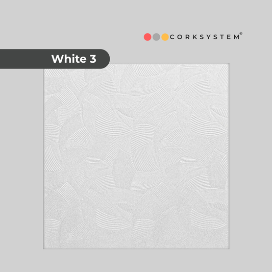 White 3: Decorative Ceiling & Wall Panels - 2m2 (21.52 sqft) - 8 Panels